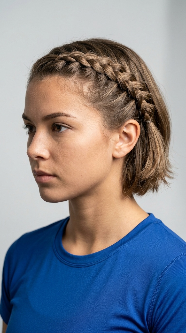 Side-Swept Dutch Braid