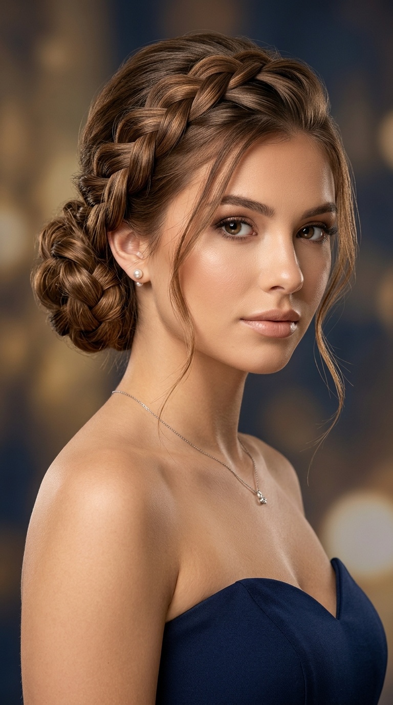 Side-Swept Dutch Braid