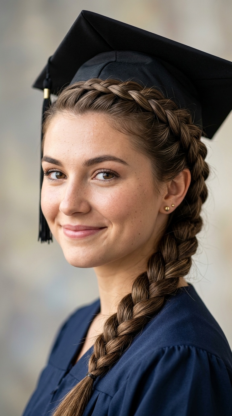Side-Swept Dutch Braid