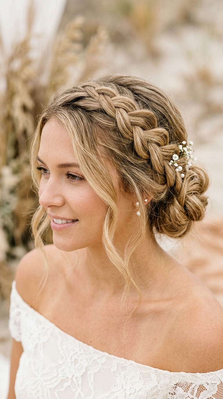 Side-Swept Dutch Braid