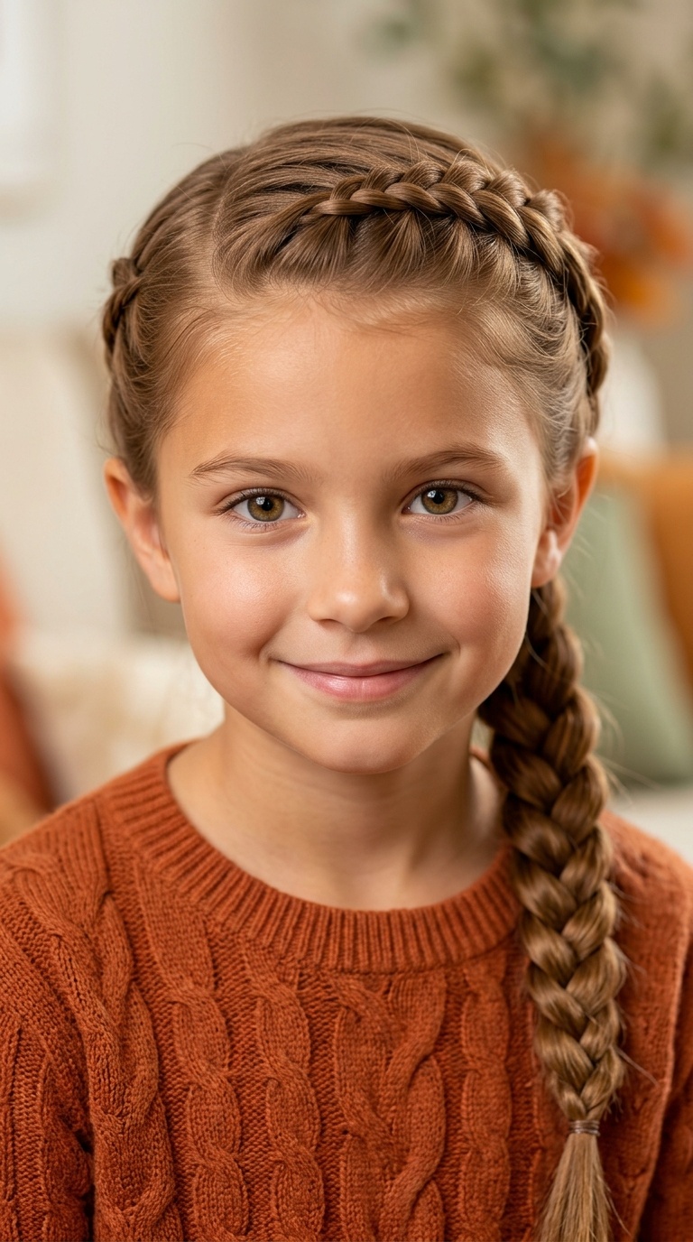 Side-Swept Dutch Braids