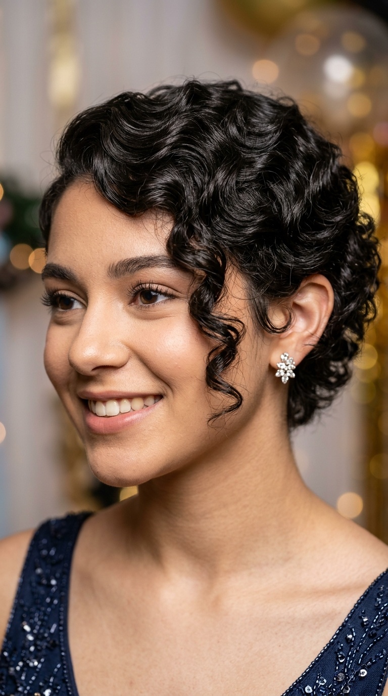 Side-Swept Finger Waves