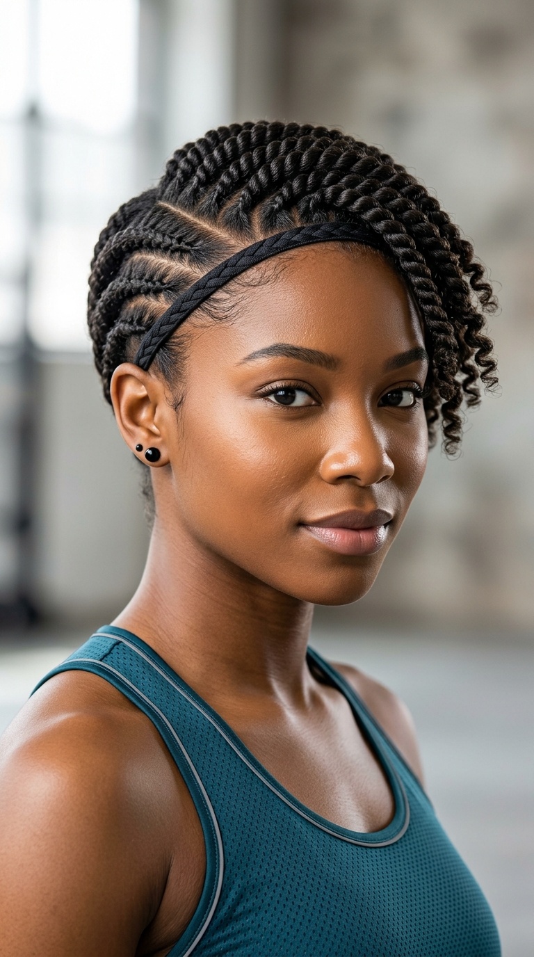 Side-Swept Flat Twists