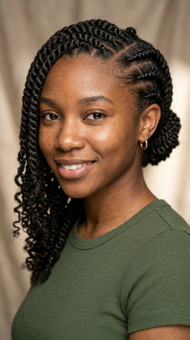 Side-Swept Flat Twists