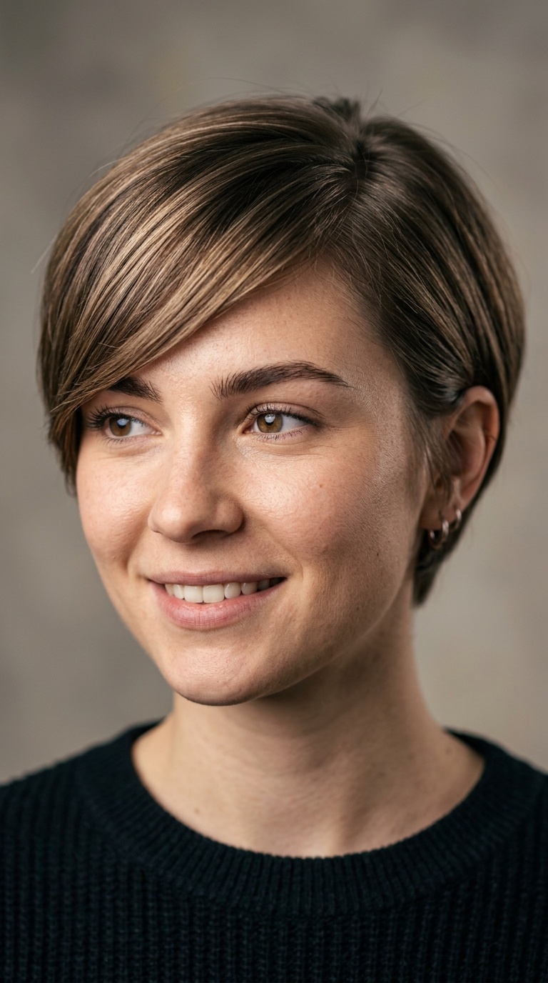 Side-Swept Fringe