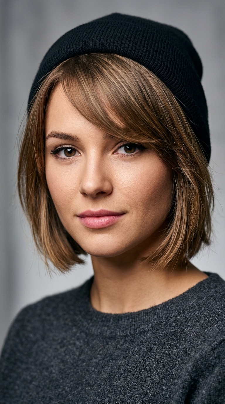 Side-Swept Fringe