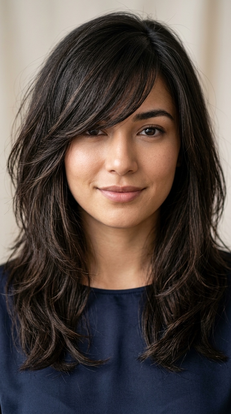 Side-Swept Fringe
