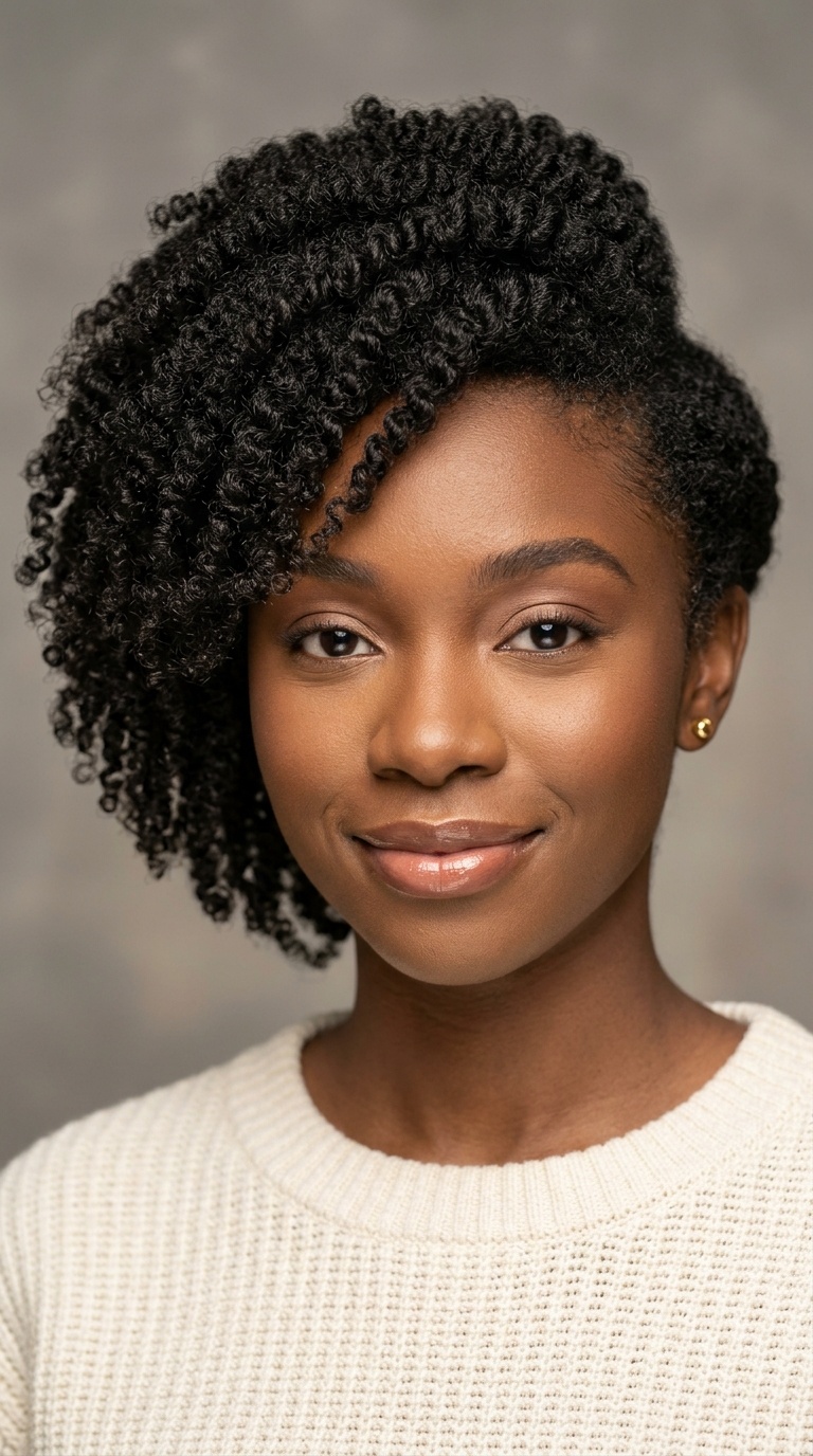 Side-Swept Fro