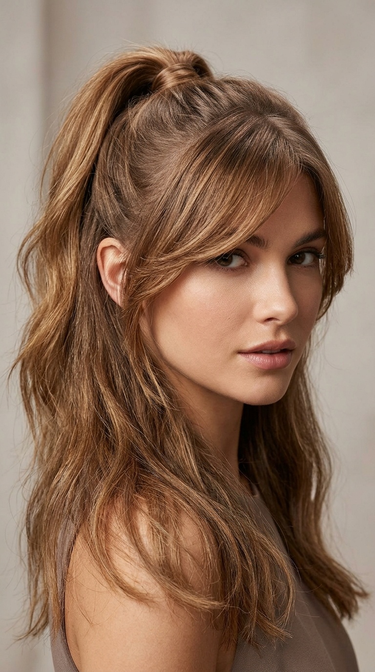 Side-Swept Half-Pony