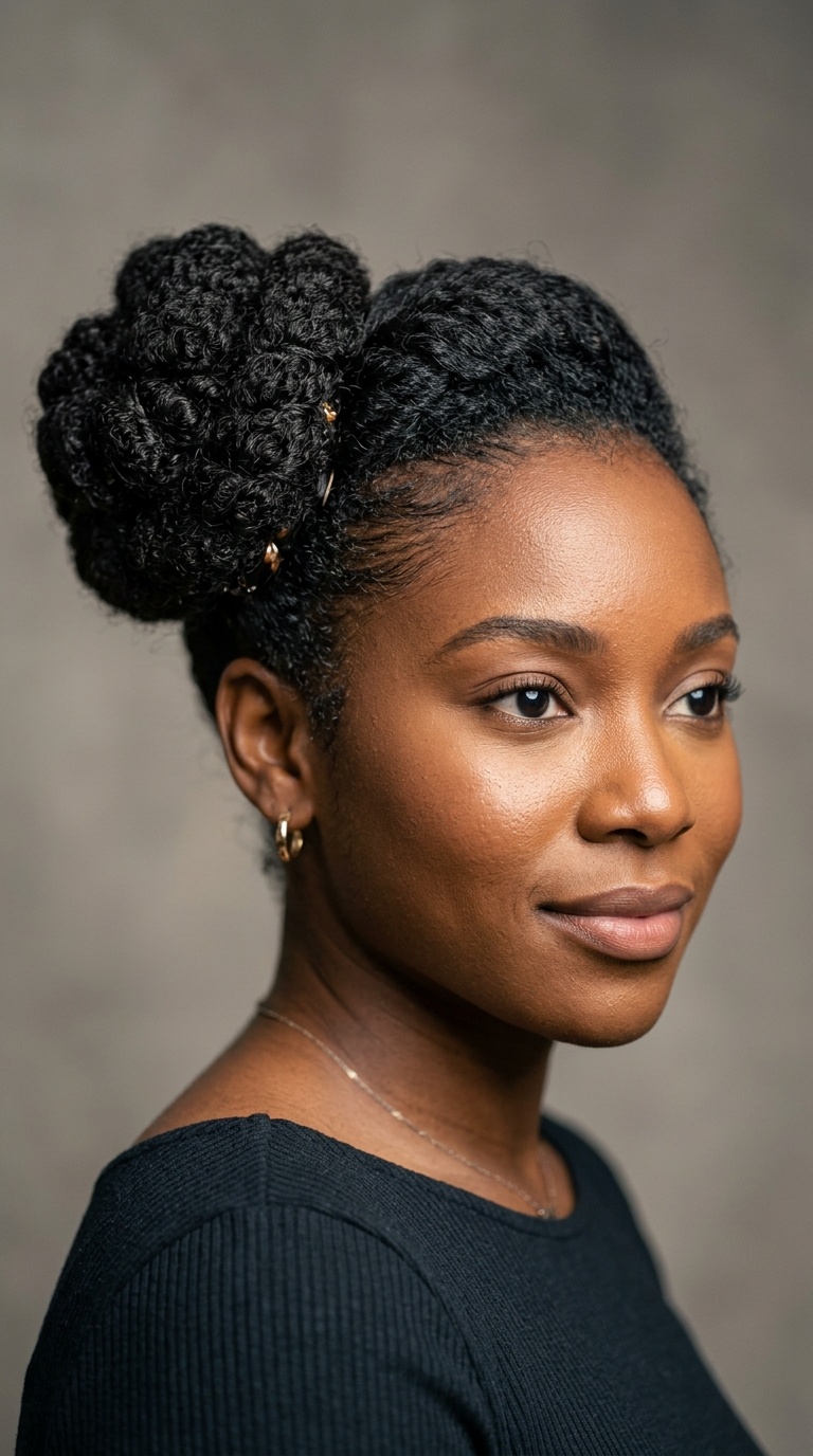 Side-Swept High Knot