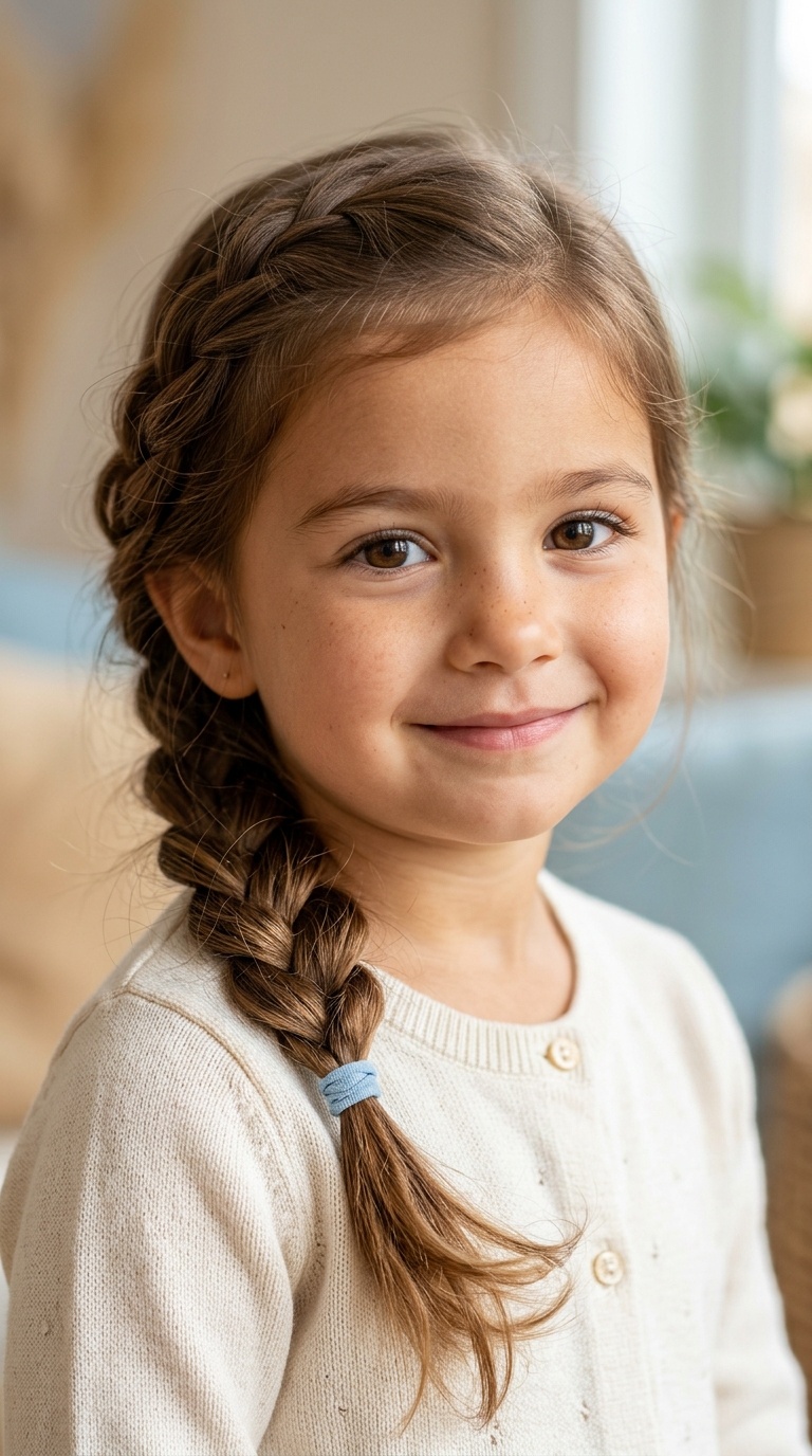 Side-Swept Loose Braid