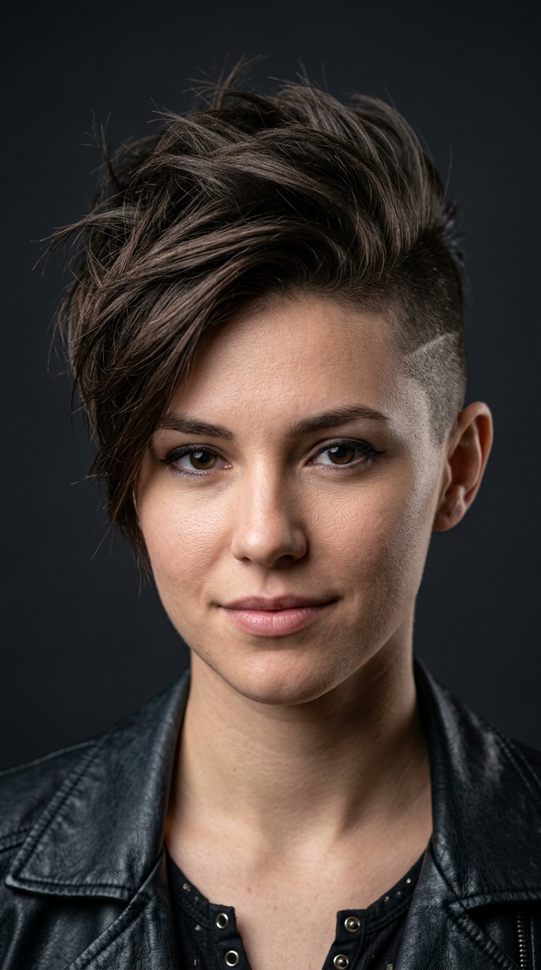 Side-Swept Mohawk