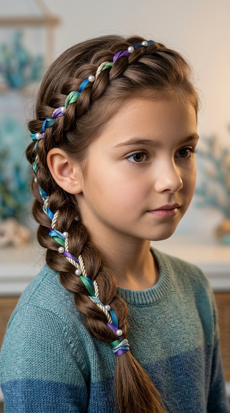Side-Swept Nautical Braid