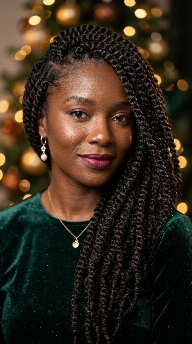 Side-Swept Passion Twists