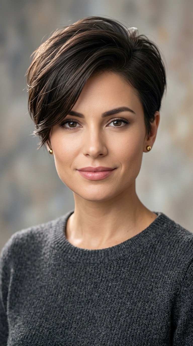 Side-Swept Pixie