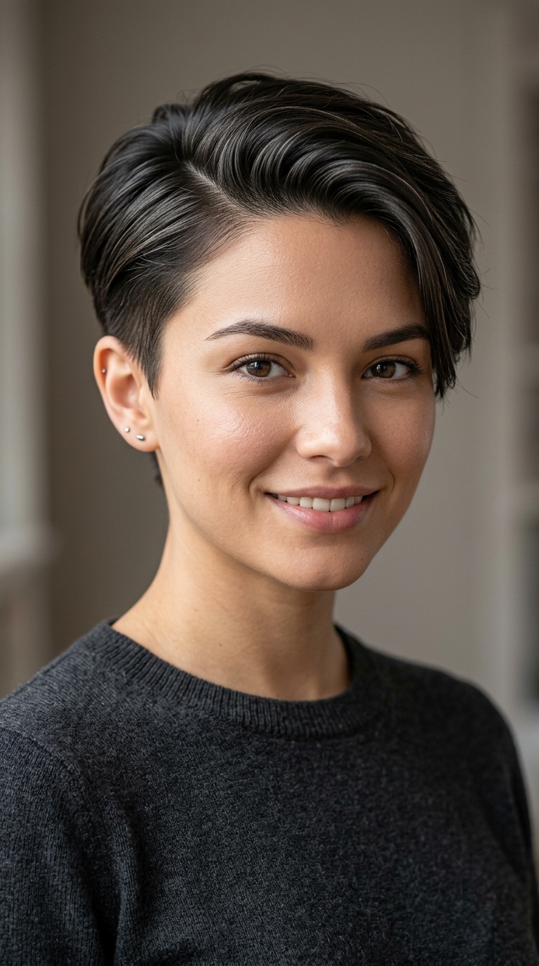 Side-Swept Pixie