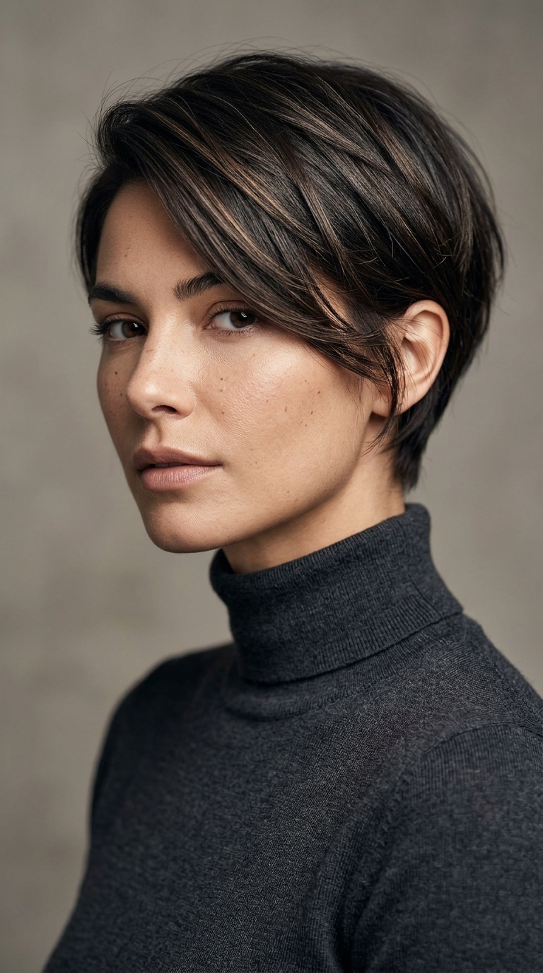 Side-Swept Pixie-Bob