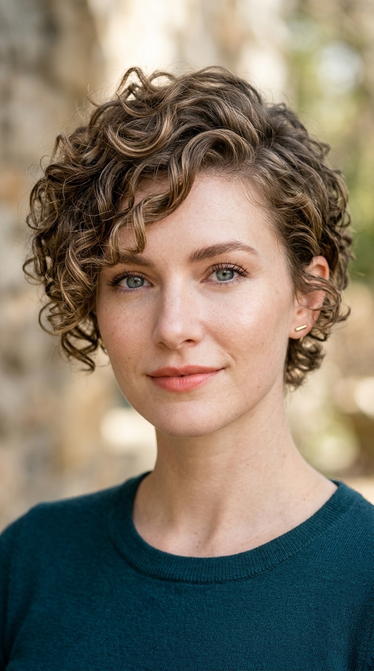 Side-Swept Pixie Cut