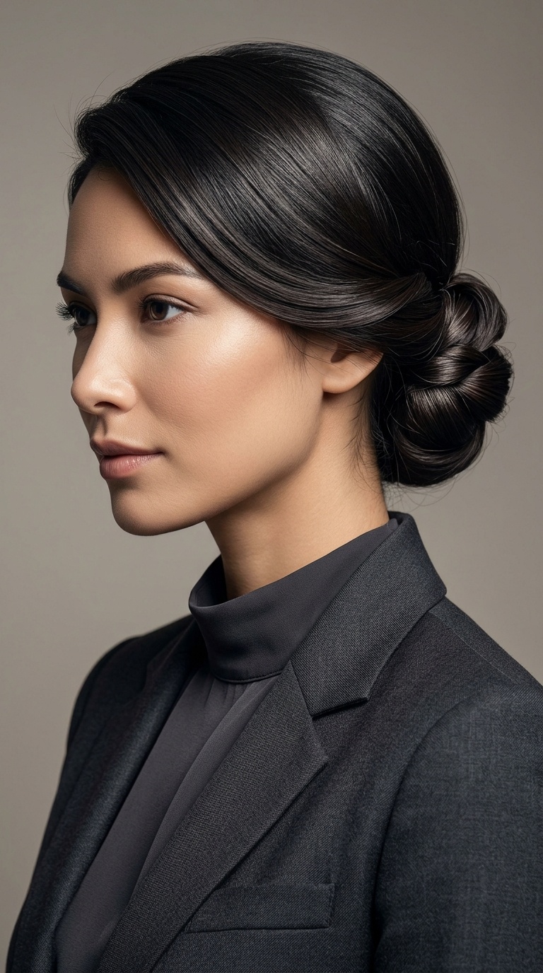 Side-Swept Polished Knot