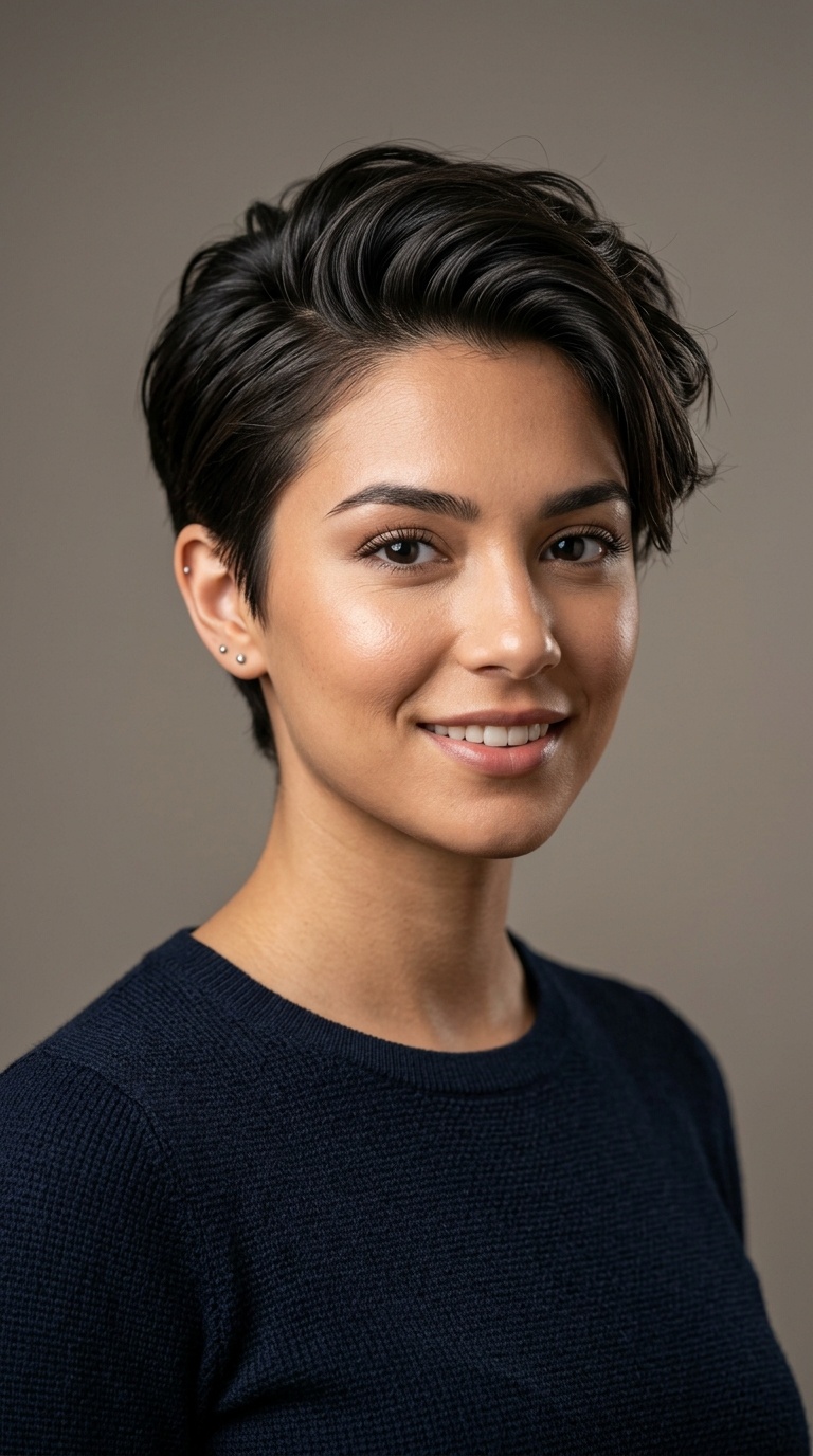 Side-Swept Quiff