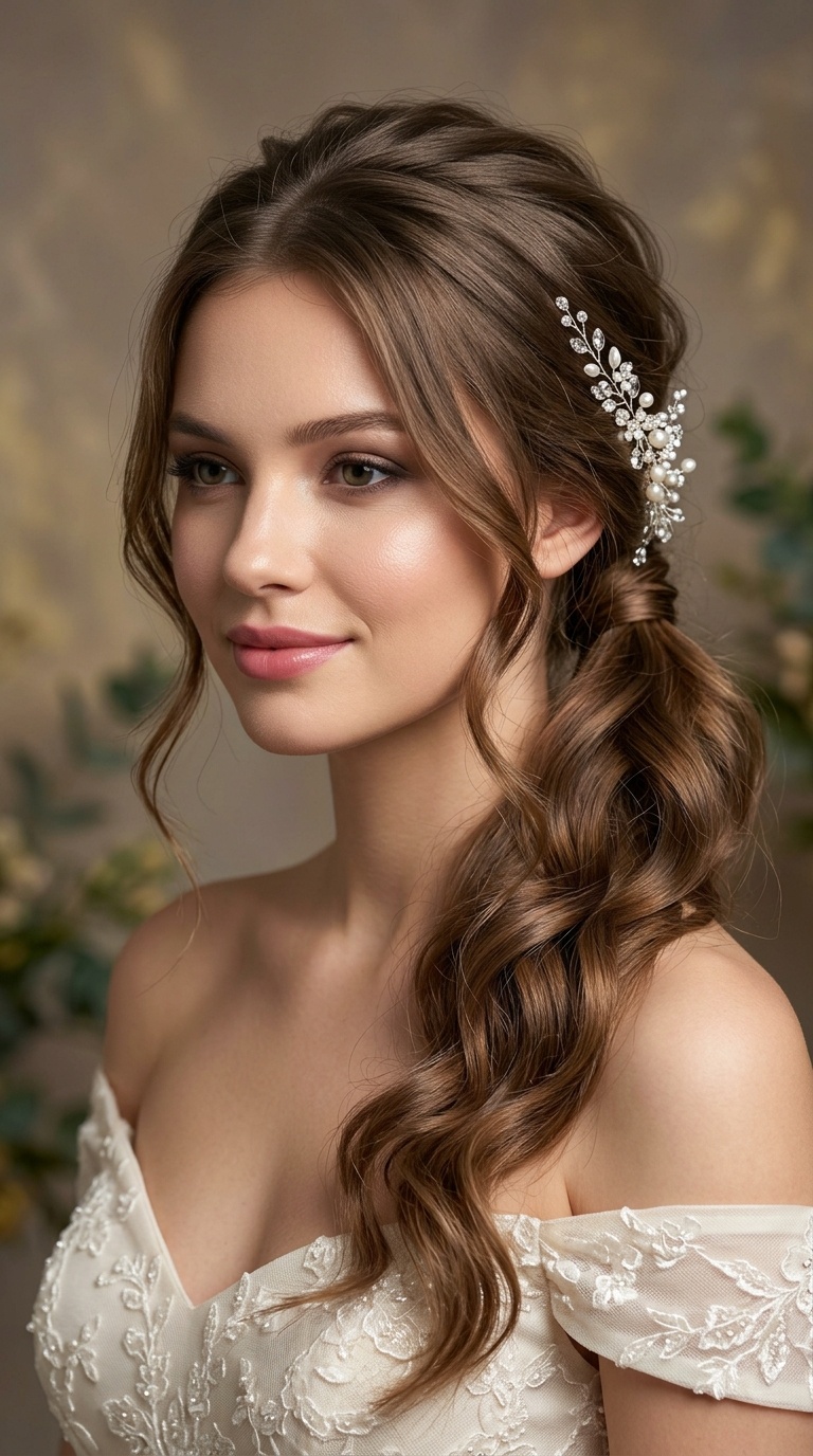 Side-Swept Romantic Pony