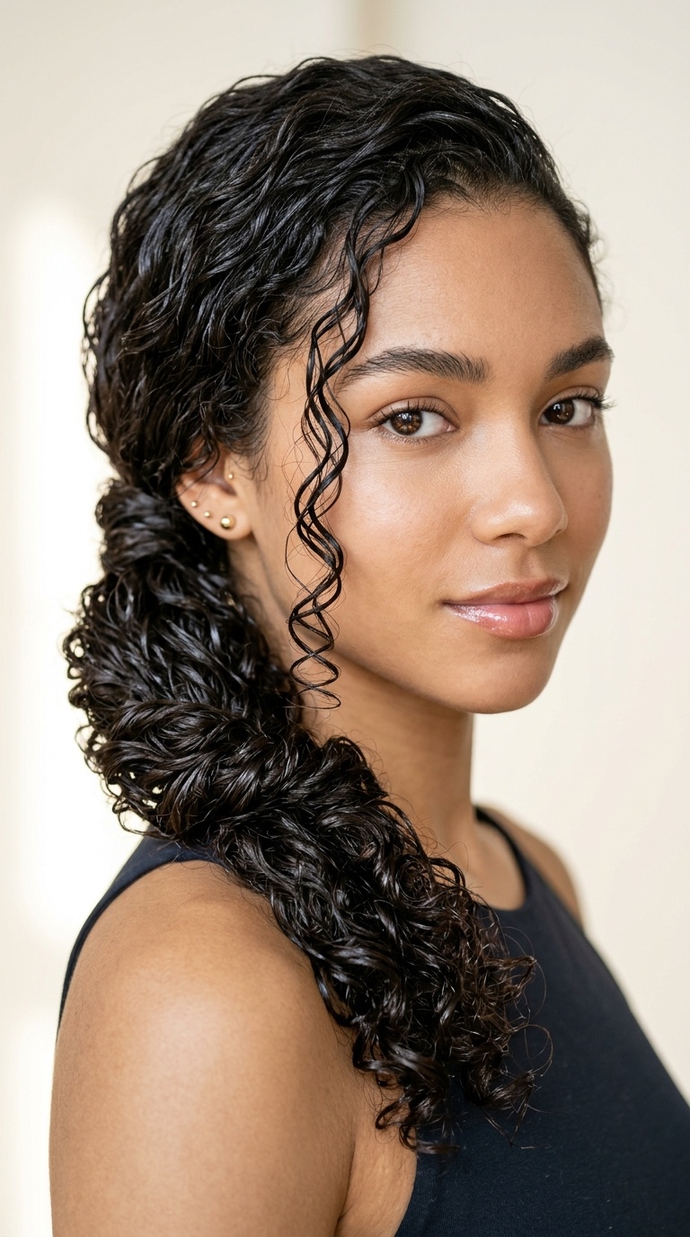 Side-Swept Twisted Pony