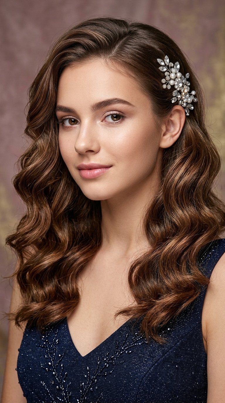 Side-Swept Waves with Jeweled Pins