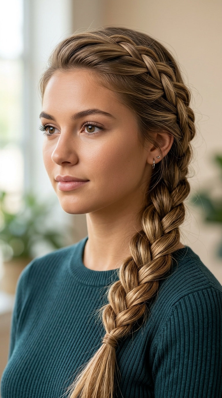 Side Three-Strand Braid