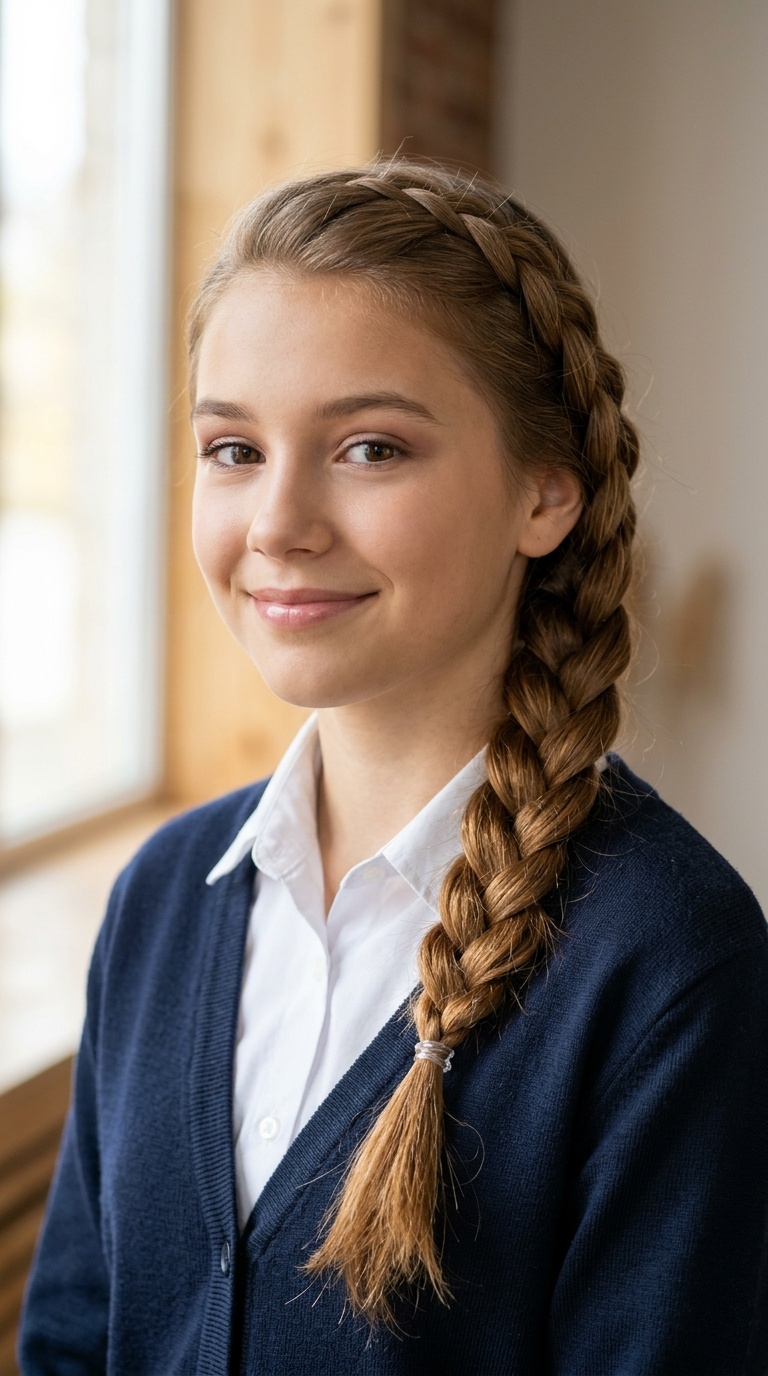 Side Three-Strand Braid