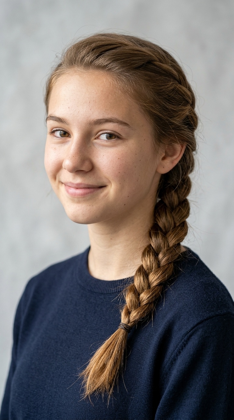 Side Three-Strand Braid