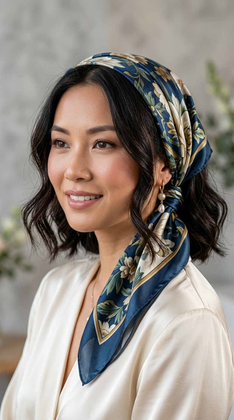 Silk Scarf Wrap