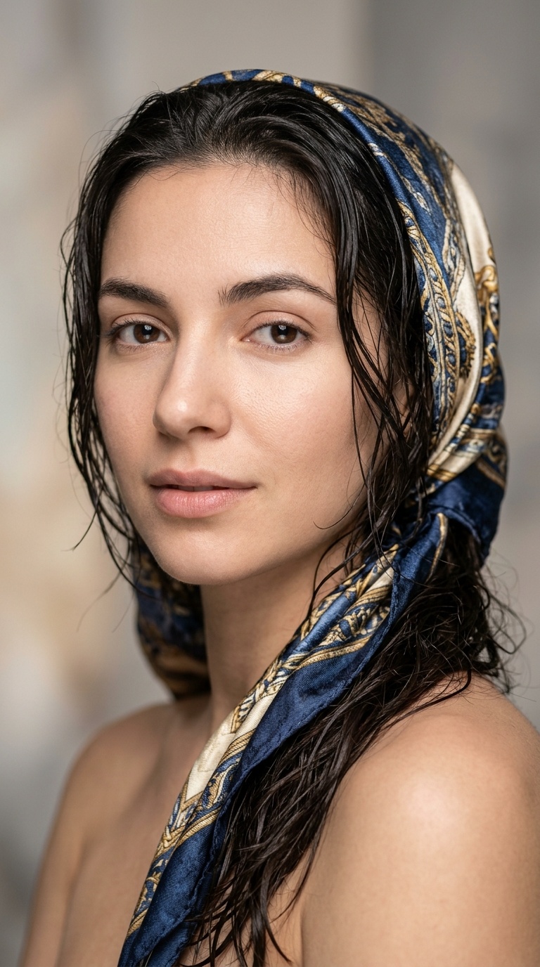 Silk Scarf Wrap