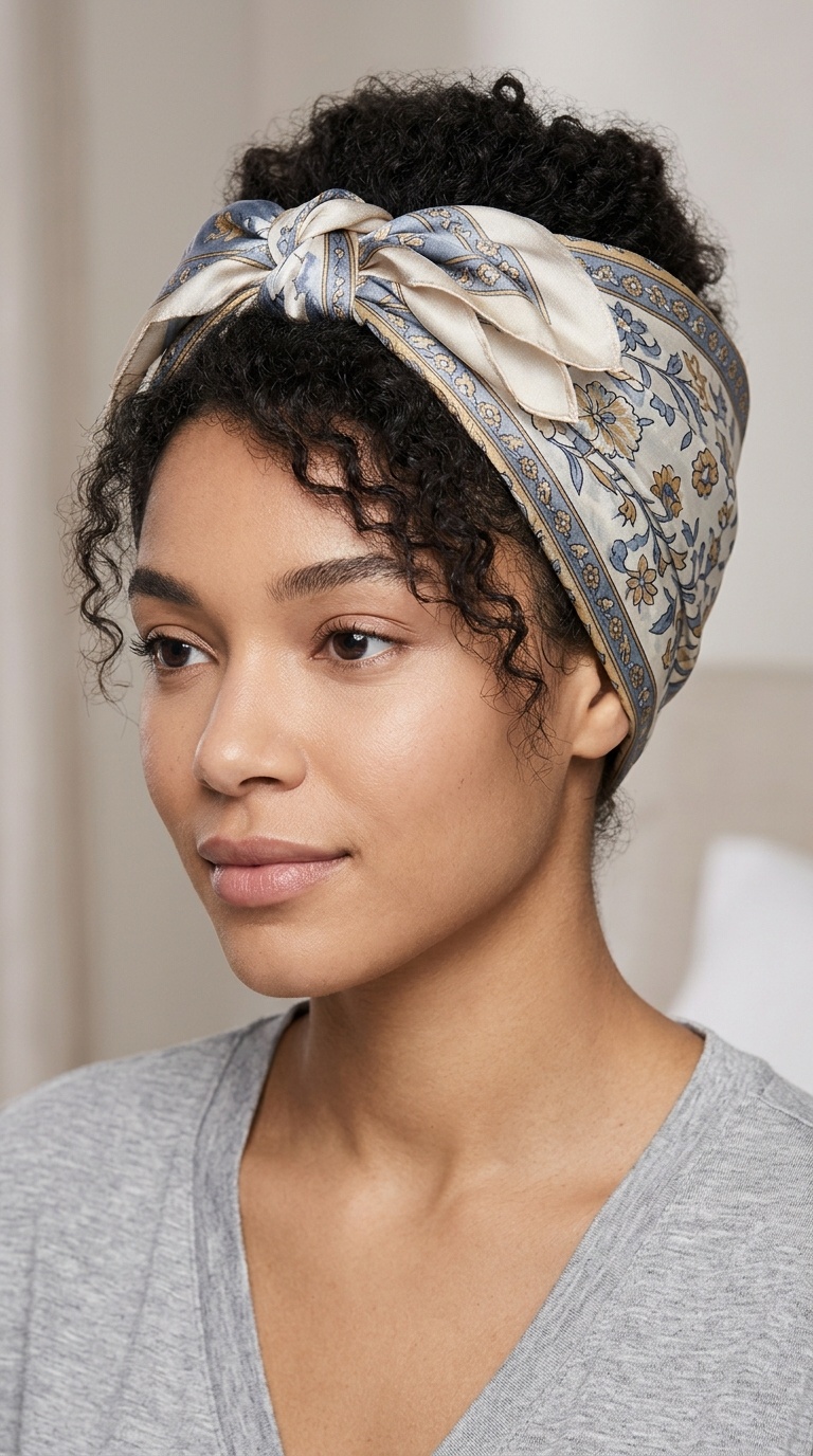 Silk Scarf Wrap