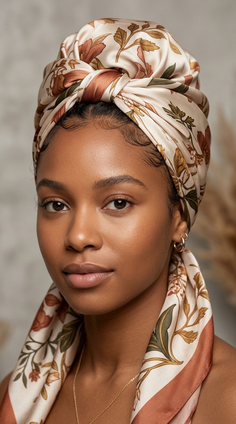 Silk Scarf Wrap