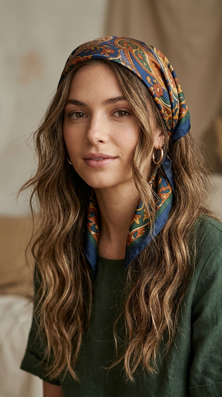 Silk Scarf Wrap