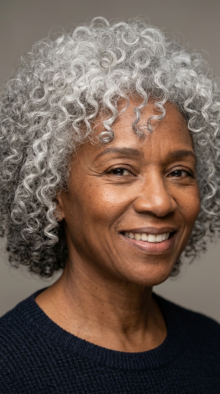 Silver Fox Defined Perm