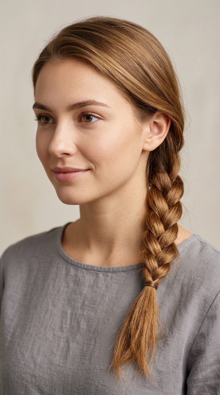 Simple Side Braid
