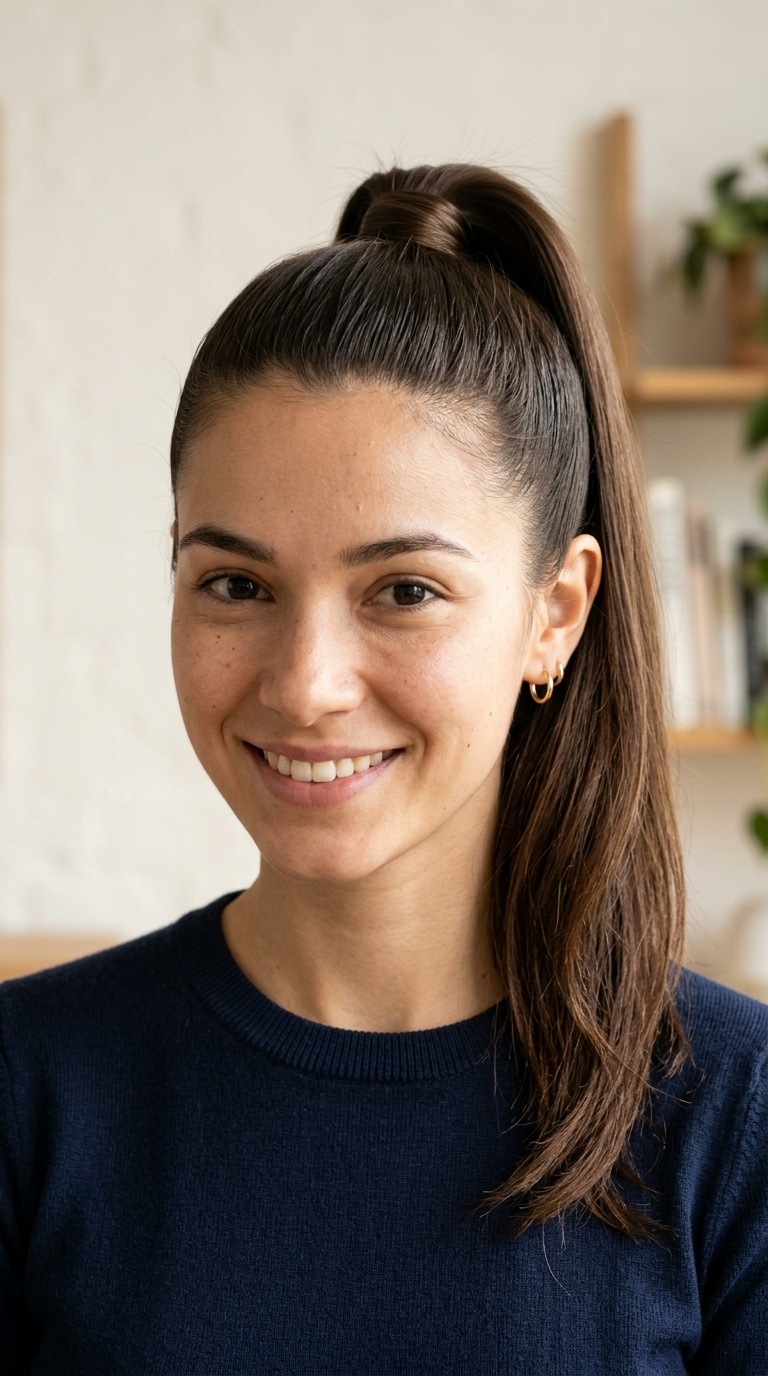 Simple Sleek Ponytail