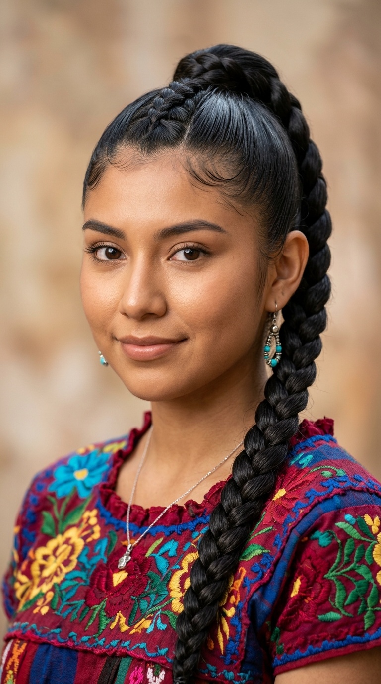 Sinaloa High Ponytail Braid