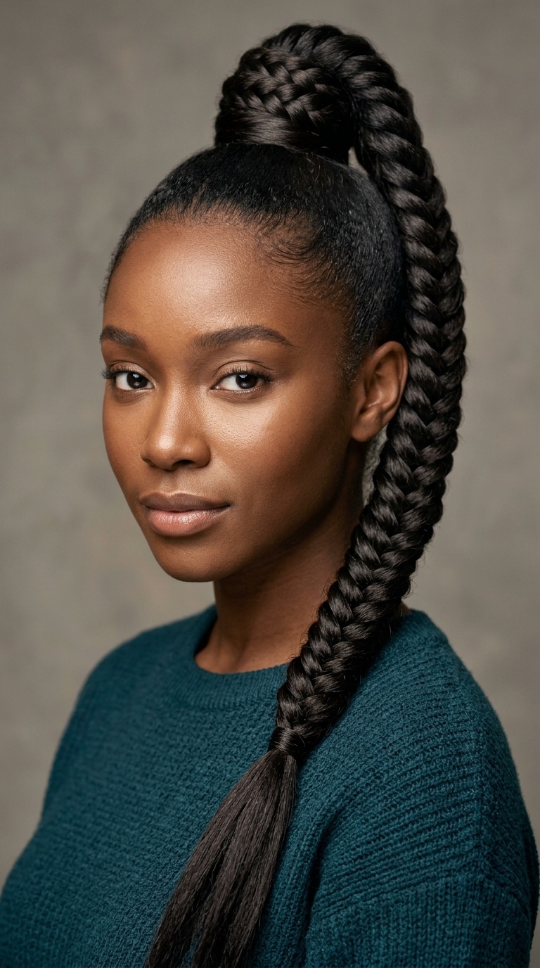 Sky-High Fishtail Braid