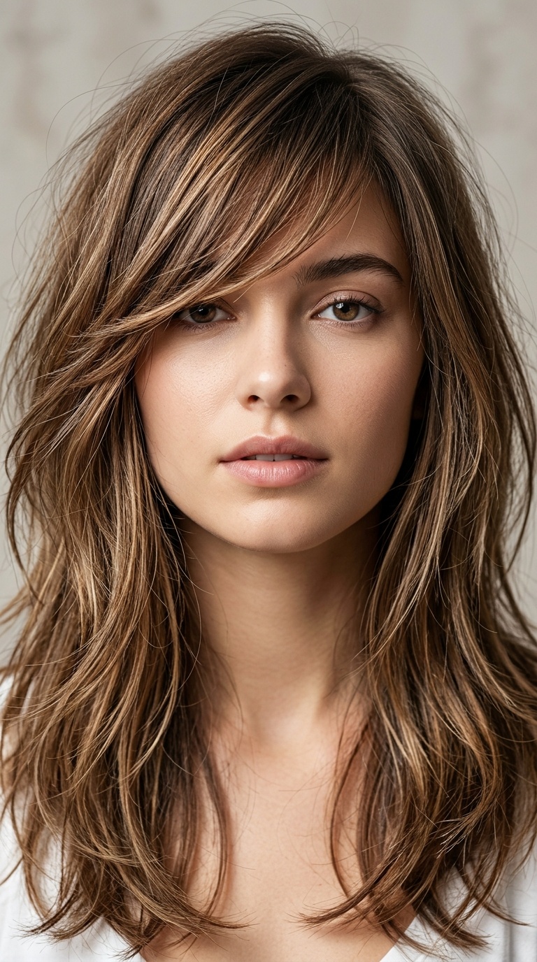 Slanted Fringe with Dynamic Long Layers