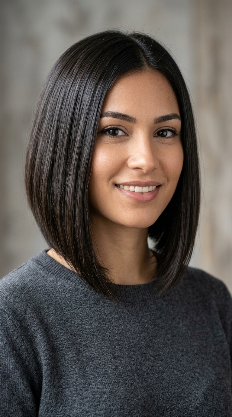 Sleek A-Line Bob