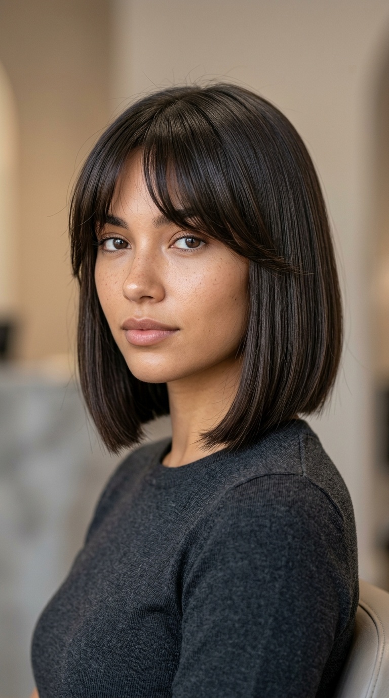 Sleek A-Line Bob