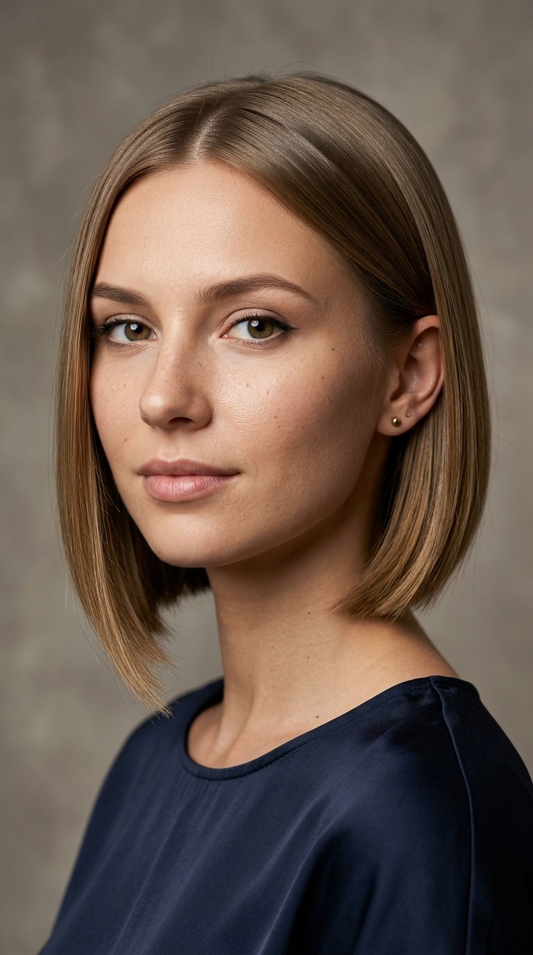 Sleek A-Line Bob