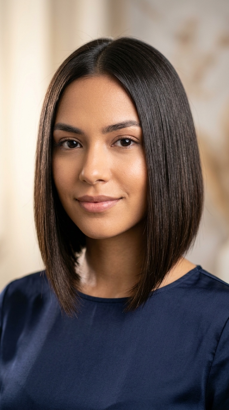 Sleek A-Line Bob