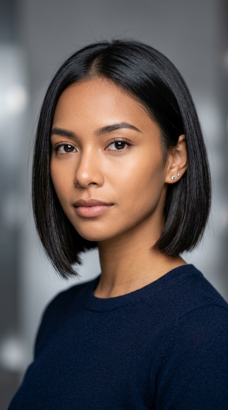 Sleek A-Line Bob