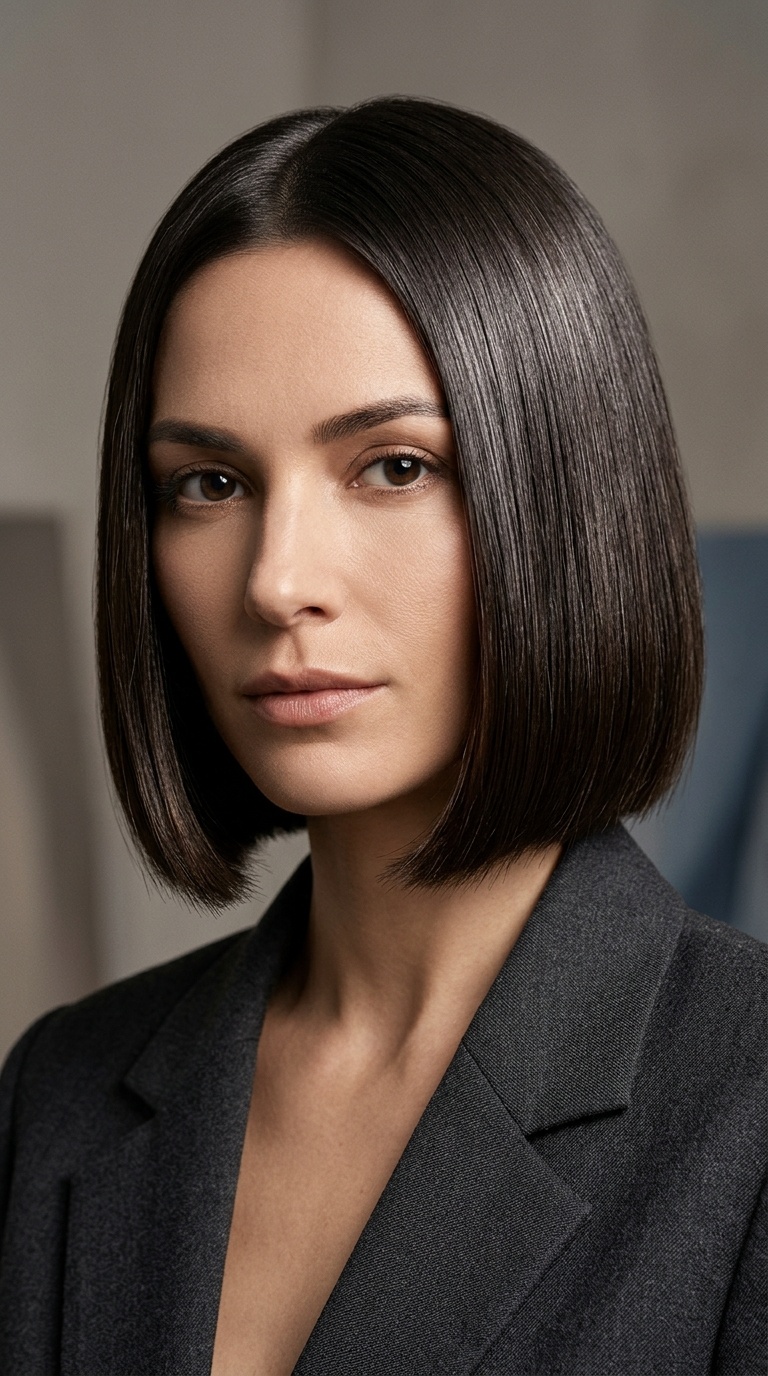 Sleek and Mirror-Straight