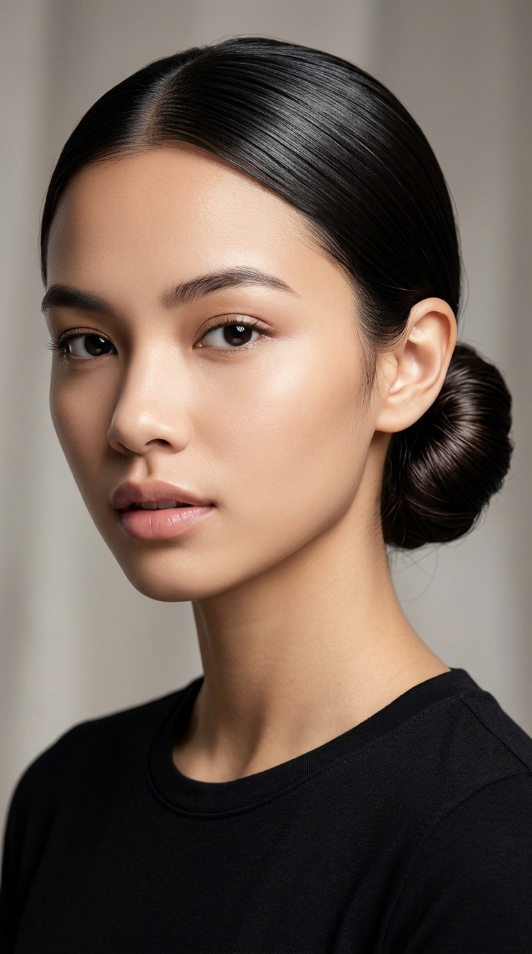 Sleek Ballerina Bun