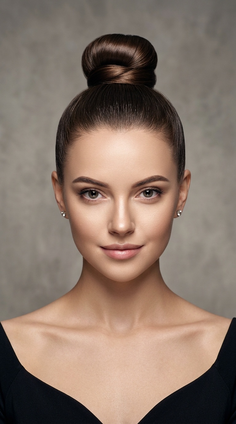 Sleek Ballerina Top Knot