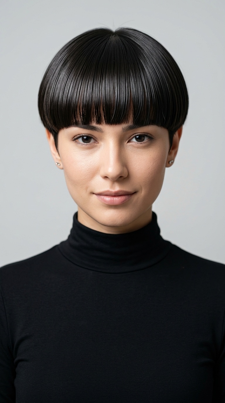 Sleek Bowl Cut
